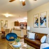 Styled living and dining room