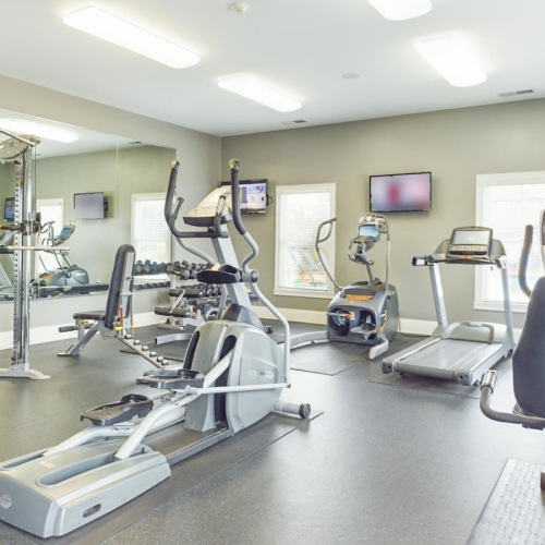 The essence of exceptional living a room with exercise equipment